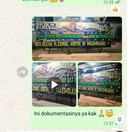 Pengiriman Papan Bunga Duka Menara Btpn