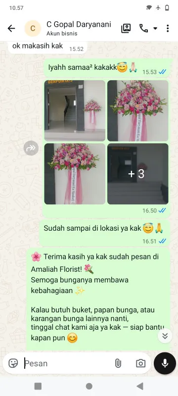 Pengiriman Karangan Bunga Menara Btpn